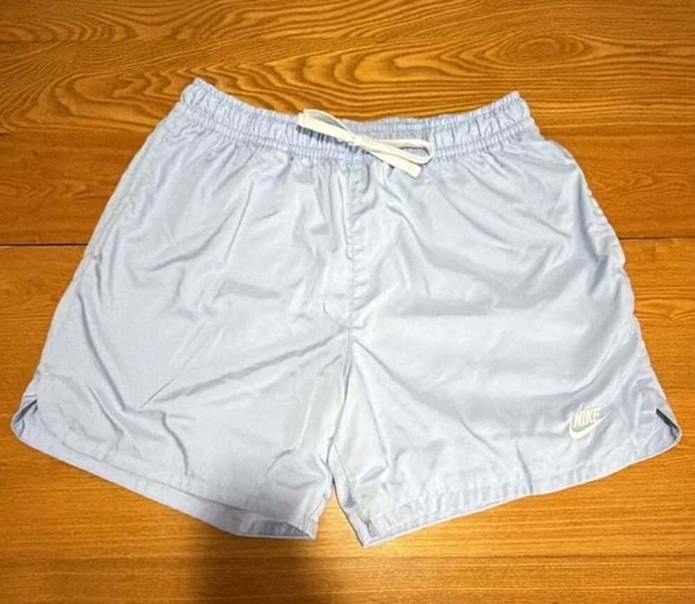 Nike Sportswear Club Woven Flow Shorts Light Blue Size L